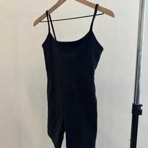 Madewell Knit Biker Unitard Romper Womens S Shorts Athleisure Cotton Stretch